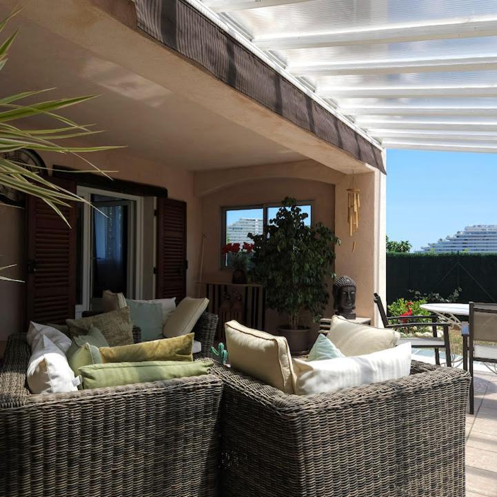 Elegant-Cosy 2P55M2 Dans Bas De Villa Provencale ! ヴィルヌーヴ・ルベ エクステリア 写真